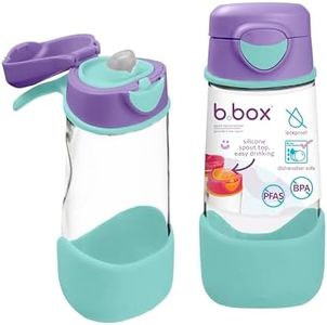 b.Box Sports Spout Bottle, Lilac Pop, 450 ml Capacity