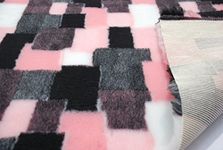 Professional Non Slip Veterinary Dog Puppy Vet Bedding Patchwork - Pink, 1 mtr 150cm x 100cm
