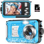Underwater Camera 2.7K 56MP Waterpr