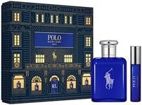 Ralph Lauren - Polo Blue Eau de Toilette - Men's Cologne Gift Set- Aquatic & Fresh - With Citrus, Sage, and Suede - Full Size 2.5 Fl Oz & Travel Size 0.33 Fl Oz