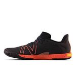 New Balance Men's Minimus TR V1 Cross Trainer, Blacktop/Blaze Orange, 14 W