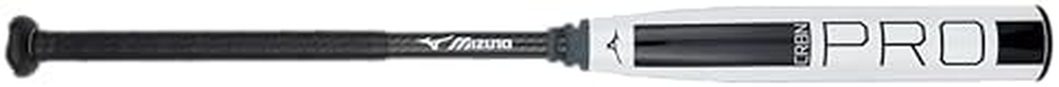 Mizuno CRBN PRO - Fastpitch Softball Bat (-11) | 28 Inch 2 Piece Composite Womens Fast Pitch Bat | Pearl