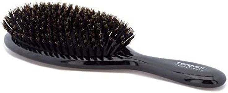 Termix Cepillo de pelo neumático con cerdas de jabalí- pequeño . Cepillo de pelo profesional ideal para y pulir el cabello. Disponible en 2 tamaños.