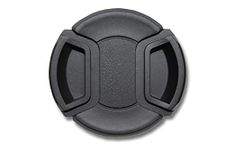 vhbw lens cap compatible with Pentax HD DFA 24-70 mm F2.8 ED SDM WR, Camera - Plastic, Black, 82mm