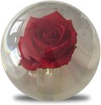 KR Clear Red Rose Bowling Ball- 14l