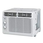 TCL 6TCL 5WR1-A 5,000 BTU Home Window Air Conditioner with Mechanical Controls and 8 Way Directional Cooling for Up to 150 Square Foot Area, White