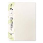 ONAO Japanese Rice Paper Printable A4 Size Paper (30 Sheets), Multipurpose Copy Paper for Laser and Inkjet Printers, Made in JAPAN, White