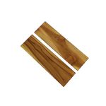 Teakwood Planks (Pack of 2) with Traditional Teakwood Brown Double Coat Hand Polished for Art and Craft, DIY Projects and General Purpose Planks (10 MM Thick, 16"X4.75") for Home use SF1652,