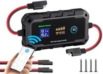 20A 12V/24V MPPT Wireless Solar Charge Controller, Bateria Power Intelligent Solar Panel Regulator 20 Amp BT App Function for 12/24 Volt LiFePO4, Gel, AGM, FLD, SLD, Li Battery (Sunrock 20Pro)