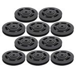 Bearing Pulley Wheel 10Pcs/Set 95mm Universal Nylon Bearing Pulley Wheel Replacement Gym Fitness Equipment