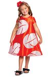 Disguise Lilo Costume for Kids, Official Kids Lilo and Stitch Costume Dress and Headband, oddler Medium (3T-4T), Multicolored