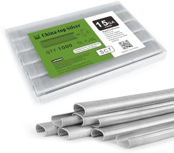 China-top Silver SC7 15 Gauge 3/4'' Crown C Ring Staples C-Rings Hog Rings