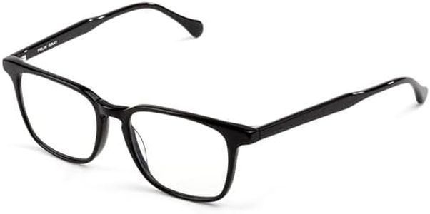 Felix Gray Nash Blue Light Glasses for Women, Blue light glasses Men – Sleep & Wellness Support, Eye Strain Relief (Black, Medium)