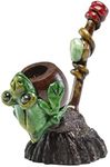 Frog Smoking Pipe w/Andean Walnut Base - Made in the Andes