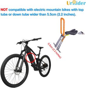 UrRider Front Mounted Child Bike Seat – Tool-Free, Foldable, Ultra-Light for Toddlers 2–6 Years