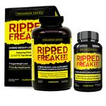 PharmaFreak RIPPED FREAK 2.0 (60 Veggie Caps + 28 Caps BONUS 46% more) | Hybrid Thermogenic Supplement