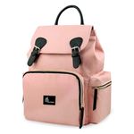 R for Rabbit Caramello Bliss Diaper Bag for Mother, Multipurpose Stylish Diaper Bag, Waterproof Maternity Backpacks, Nursing Backpack (Pink)