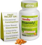 Timely by Time Cap Labs - 1000 Count Bisacodyl Tablets 5mg - Laxatives for Constipation Relief - Compared to the active ingredient in Dulcolax