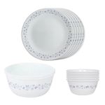 Corelle Lilac Blush Glass 14Pcs Dinner Set, Multicolor