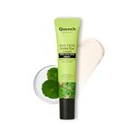 Quench Korean Dark Circle Under Eye Cream with Cooling Massage Roller | Enriched with Cica Herb Repair & Korean Ginseng | Reduces Puffiness & Fine Lines | Brightens Under Eye | Made in Korea (15ml)