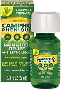 Campho-Phenique Pain & Itch Relief Antiseptic Liquid, Original Formula, Clear, 0.75 Fl Oz