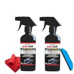 SWISS GOLD All In One Multipurpose Liquid Polish Spray 200ml for Car And Bike | Ultimate Shine, Restorer And Protection | High Gloss Long Lasting Polish for Interior, Exterior And Car Dashboard