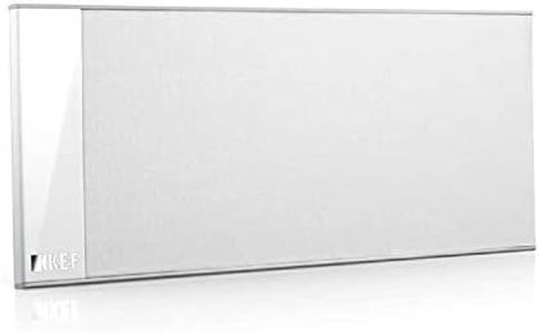 KEF T101CWH Center Channel Speaker - White (Single)