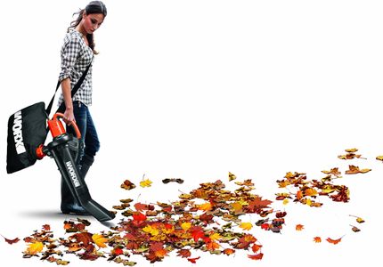 WORX Trivac Garden Blower and Mulcher – 3-in-1 Leaf Vacuum