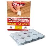 XFasten Clear Sticky Dots, Traceles