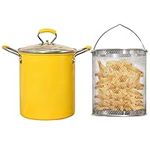 PARACITY Small Deep Fryer Pot with 