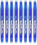 Rocket-book Erasable Pens Blue Ink Gel Pens for Writing 0.5mm Fine-point colored Eraser Pens (Blue)