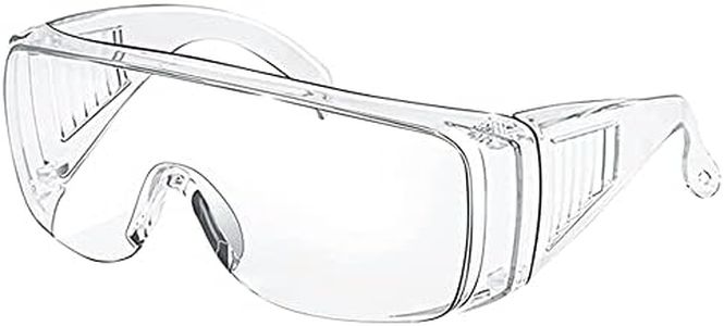 Lunettes de travail protectrices, lunettes de sécurité, lunettes de protection de laboratoire, légères, protection anti-poussière, anti-buée, anti-rayures et anti-éclaboussure