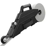 Delko Zunder Drywall Banjo Taping Tool with Reversible Inside Corner Roller Wheel - Dual Right/Left Hand Operation