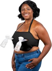 Pump Strap Hands-Free Pumping Bra, Breast Pump Bra for Breastfeeding Pumps for Women, Hands Free Pumping Bustier