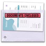 Triplast 100 x A4 Printed Document Enclosed Wallet (328 x 230 mm) | Peel & Seal Clear Plastic Envelopes/Sleeves/Pockets/Wallets | Attach Invoices, Packing Lists & Delivery Notes to Parcels