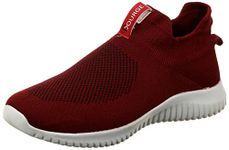 Bourge Women's Micam-Z54 Red Running Shoes-4 UK (36 EU) (5 US) (Micam-114-04)