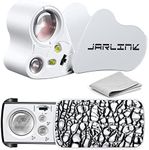 JARLINK 2 Pack Jewelers Loupe, 30X 