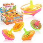 PROLOSO 100 Pcs Light Up Spinning T