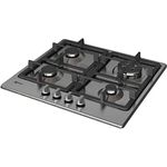 NEFF N50 T26BB59N0 58cm Gas Hob - Stainless Steel, Built-in