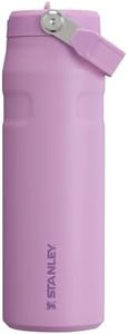 Stanley 1913 Flip Straw Trinkflasche mit Strohhalm 0.7L - Thermobecher Kühlt 10 Stunden - 3 Tage Eisgekühlt - BPA-frei - Auslaufsicher - Für Getränkehalter - Spülmaschinenfest - Lilac