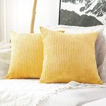 MUDILY Pack of 2 Throw Pillow Cover