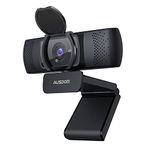 AUSDOM 4K Webcam, UHD 8MP Autofocus Webcam with Microphone, Privacy Cover, Plug and Play USB Computer Web Camera for Pro Streaming/Online Teaching/Video Calling/Zoom/Skype