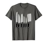 Knife kit kitchen tools gadget tee 