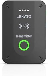 LEKATO Wireless in Ear Monitor System MS-2, Upgraded 2.4G Stereo IEM System Low Latency with Transmitter, Auto-Pairing,One to More, in-Ear Monitoring for Church,Band,Singer,Stage