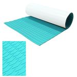 Surfboard Traction Pad 31.5" x21.6" EVA Foam Deck Grip Mat with Adhesive, Anti-Slip Trimmable EVA Sheet for Boat Deck, Surfboard, Skimboard, SUP, Kayak, Pool Step, Yacht