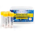 AquaVial Water Test Kit 4 Pack | Water Tester Detect E.Coli and Coliform Bacteria | Spa Hot Tub Pool Well Drinking Water Testing Kit | Professional Test Kit Made in Canada Highly Sensitive