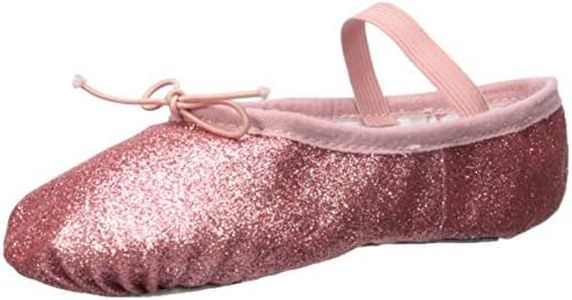 Bloch Girls' Glitterdust Dance Shoe, Rose, 8 C US Toddler