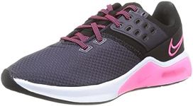 NIKE Women's Air Max Bella Tr 4 Gymnastics Shoe, Black Hyper Pink Cave Purple White, 7 US