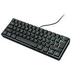 EACTEL Gaming Keyboard, 61 Keys Mul