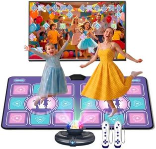 AMEXI AR Motion Video Game Console for Kids & Family: Plug and Play Interactive TV Game System with Dance Mat & 70+ Games Exercise Toys - Indoor Fun & Birthday Gift for Ages 4+ Girls Boys
